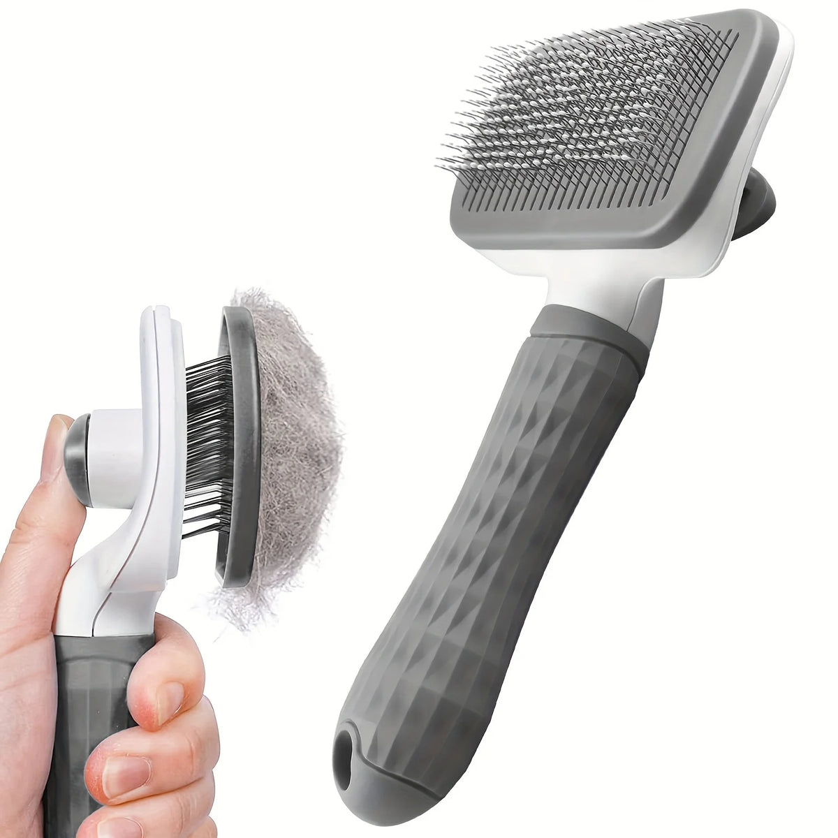 Escova Autolimpante para Pets