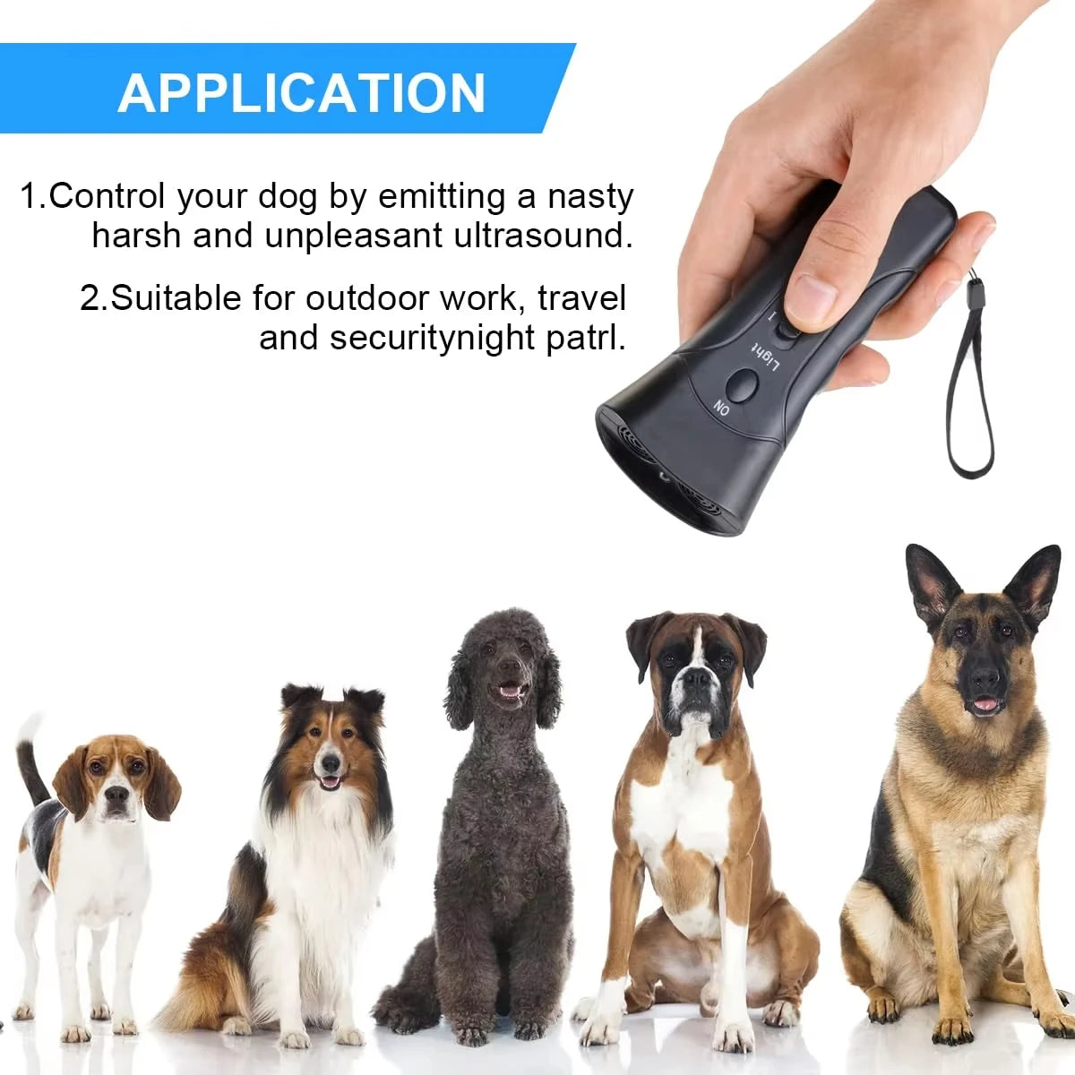 Adestrador Ultrassônico de Cães