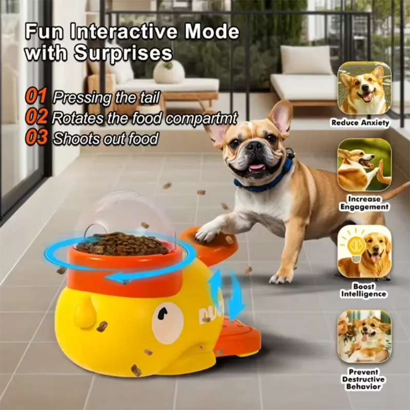 Interactive Puzzle Feeder for Dogs